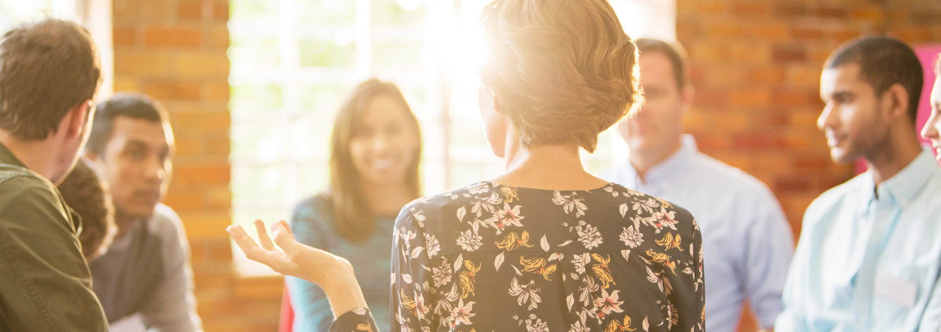 Group therapy session at Hanley Center's Residential Mental Health Program