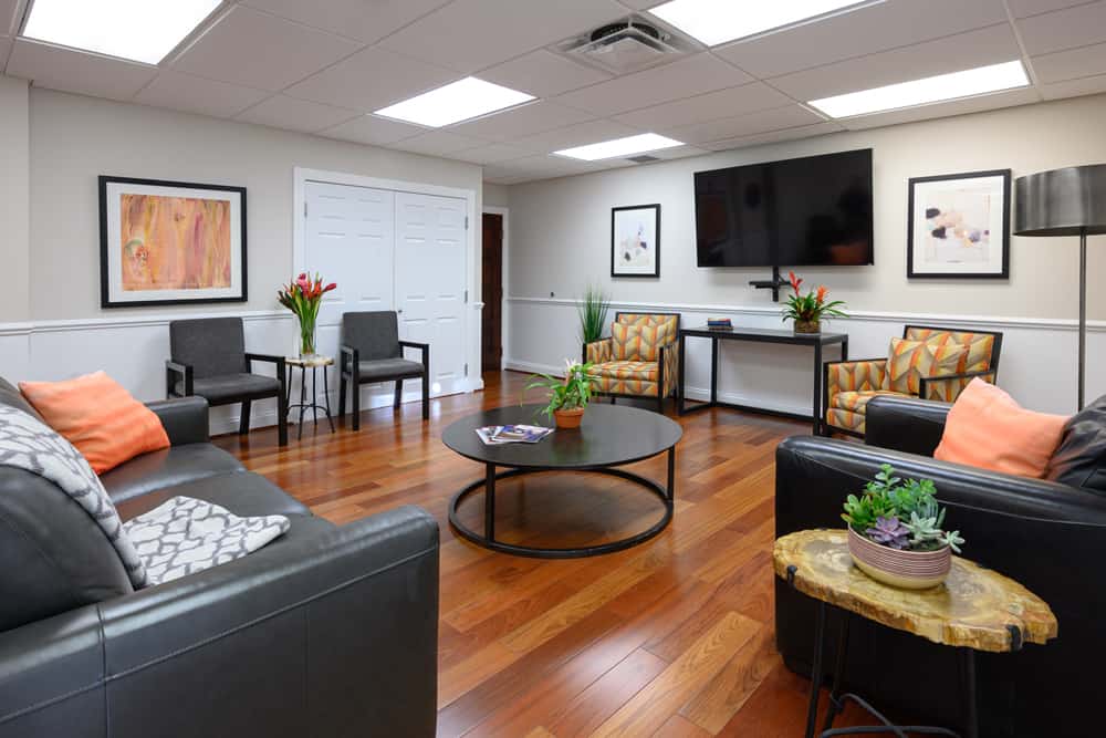 Group room at Hanley Center Residential Mental Health Program