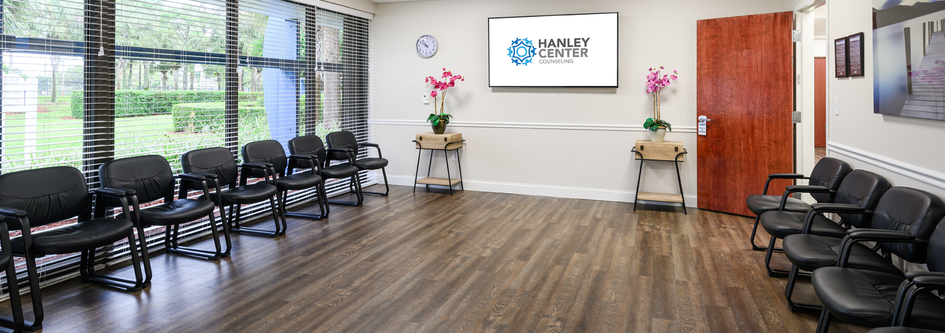 Hanley Center Counseling group room.