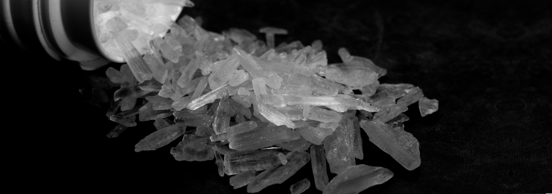 photo of crystal meth