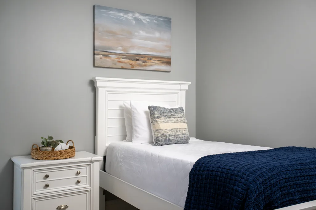 Bedroom at Hanley's Residential Mental Health Program