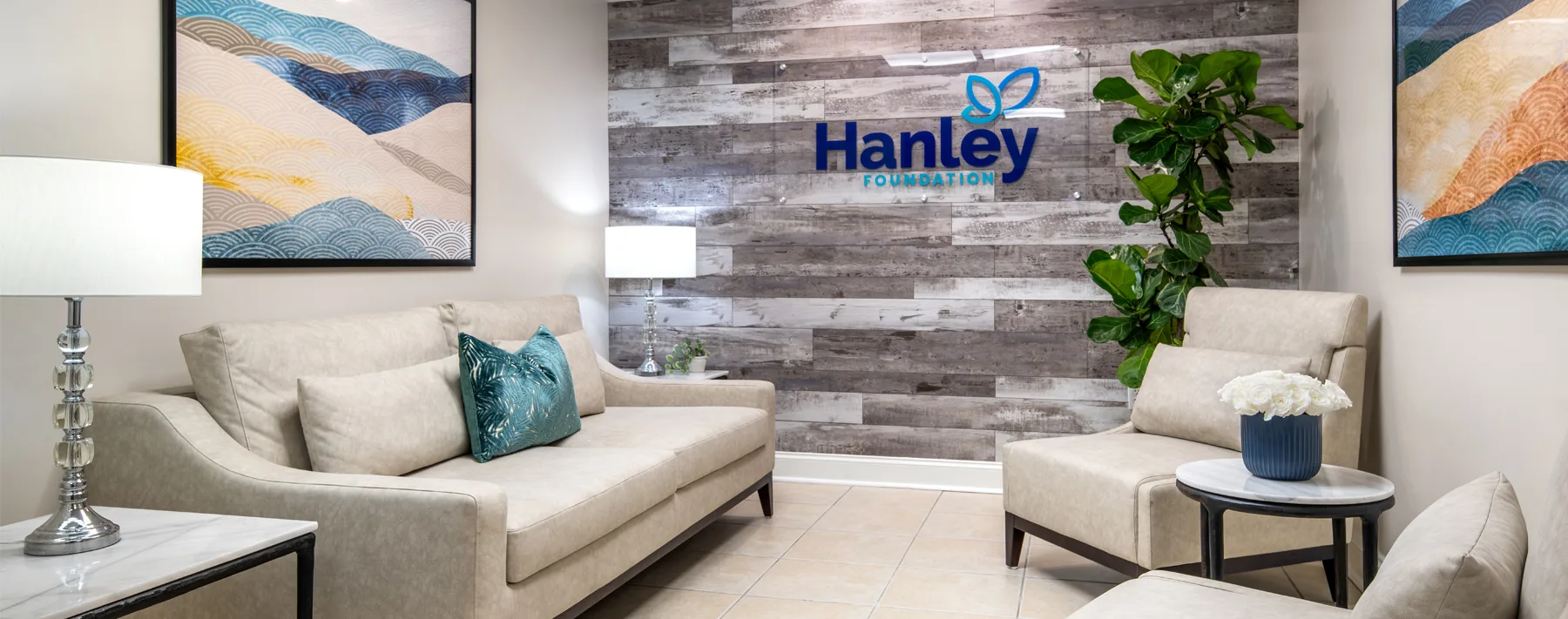 Lobby at Hanley Center