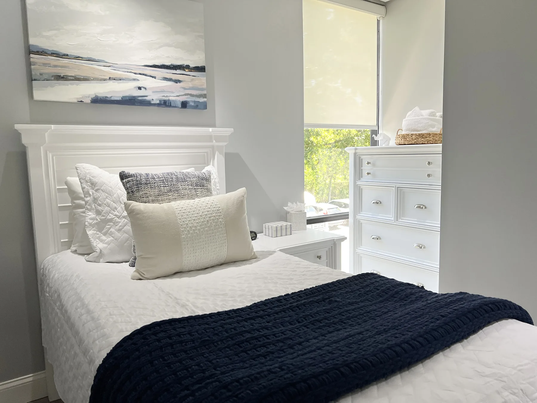 Bedroom at Hanley Center's Residential Mental Health Program